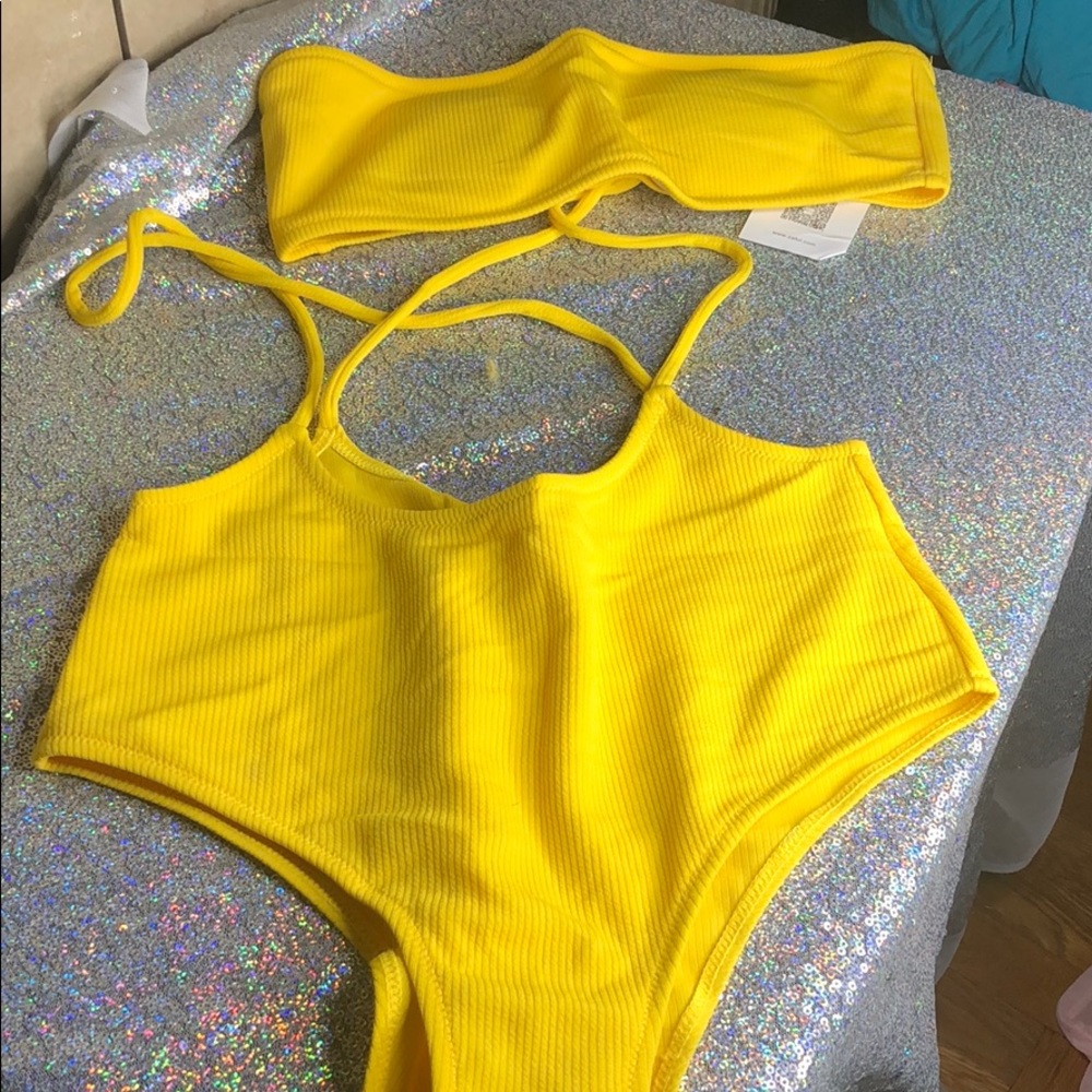 Yellow Bikini